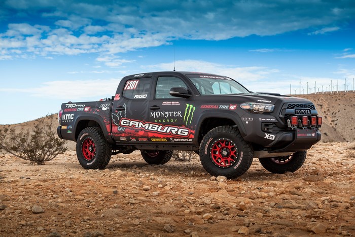 4K 2016 Toyota Tacoma TRD Pro Race Truck