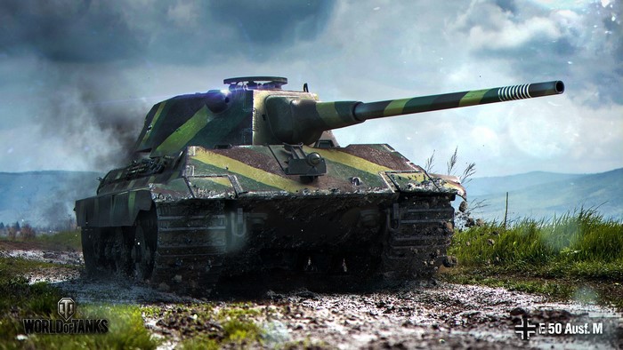 E 50 Ausf. M tank from World of Tanks