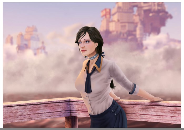 Elizabeth from BioShock Infinite fan art