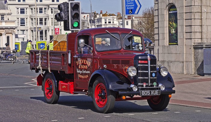1948 Bedford K type truck with Stevens & Sons livery