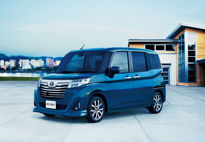 Blue 2016 Toyota Roomy