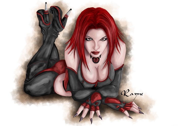 BloodRayne from BloodRayne, 4K Fan Art