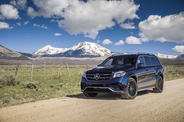 4K 2017 Mercedes-Benz AMG GLS 63 4MATIC