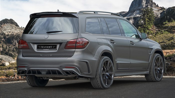 4K 2017 Mansory AMG GLS 63 4MATIC Mercedes-Benz