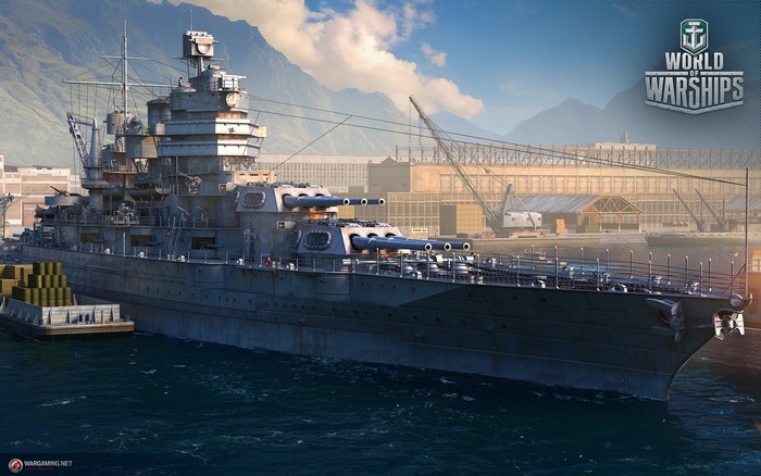 Battleship USS New Mexico (BB-40) in World of Warships