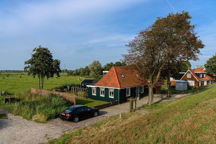 Houses and trees in Nauerna, Netherlands