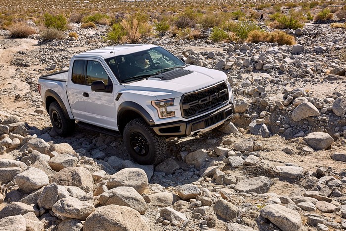 4K 2017 Ford F-150 Raptor on Stones