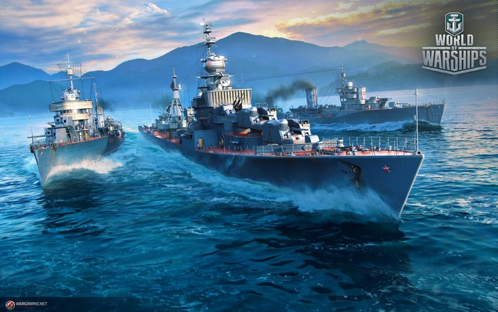 Soviet destroyers in World of Warships