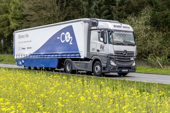Mercedes-Benz Actros 1842 LS Truck with "Efficiency Run" Trailer