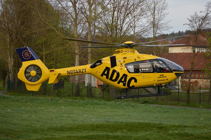 ADAC Christoph 28 Helicopter