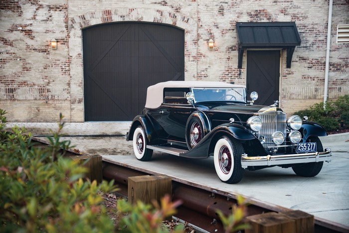 1933 Packard Twelve Convertible Victoria