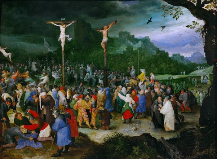 The Crucifixion by Jan Brueghel The Elder