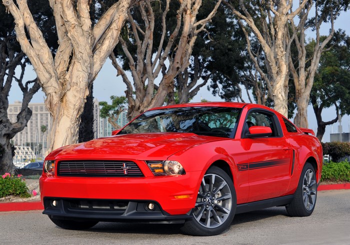 Red 2011-12 Ford Mustang 5.0 GT California Special