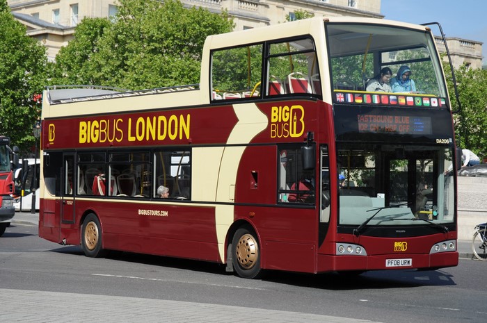 Big Bus London double-decker bus