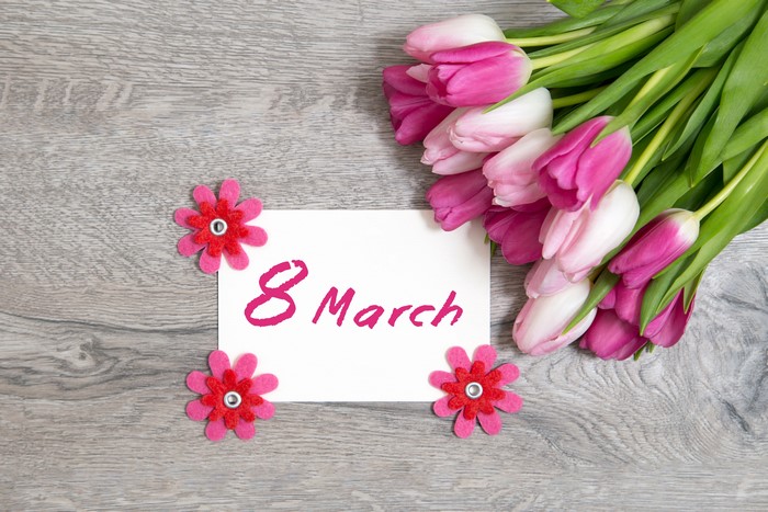 8 March Tulips Holiday