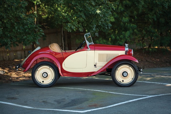 1932 American Austin Roadster parked outdoors