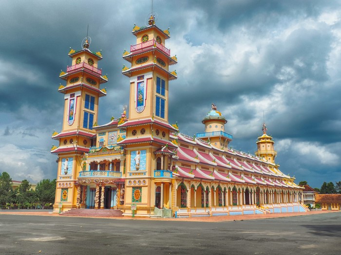 Cao Dai Temple in Tay Ninh, Vietnam