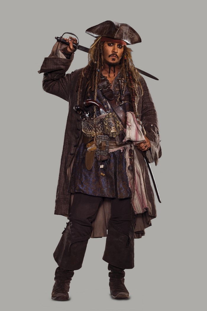 Captain Jack Sparrow from Pirates of the Caribbean