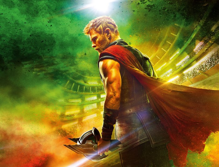 Chris Hemsworth as Thor from Thor: Ragnarok
