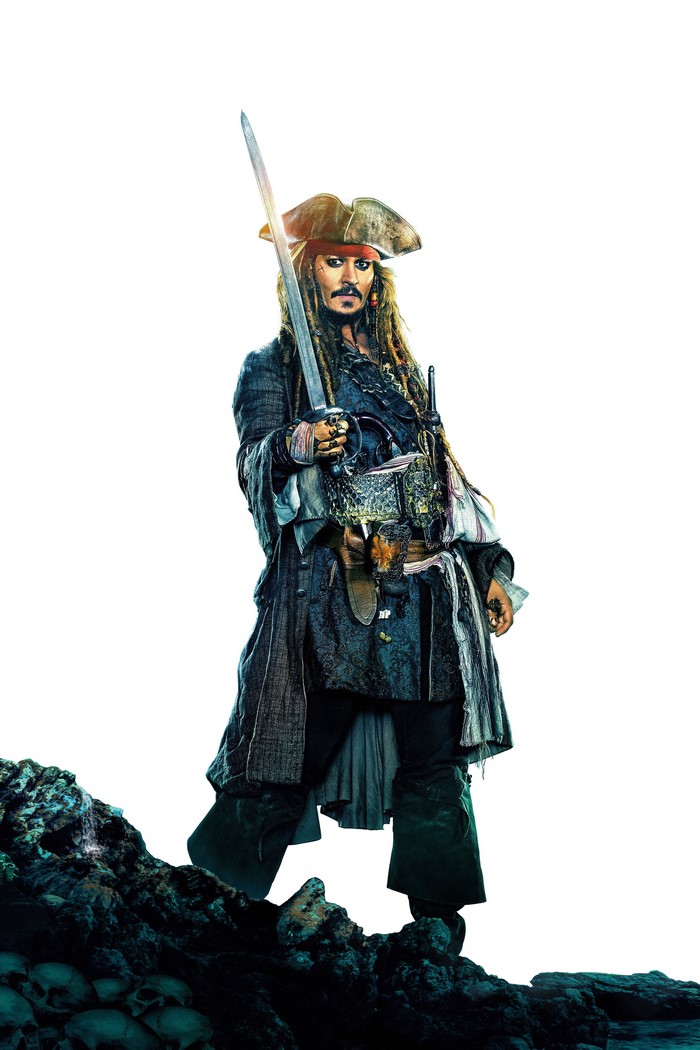Captain Jack Sparrow from Pirates of the Caribbean