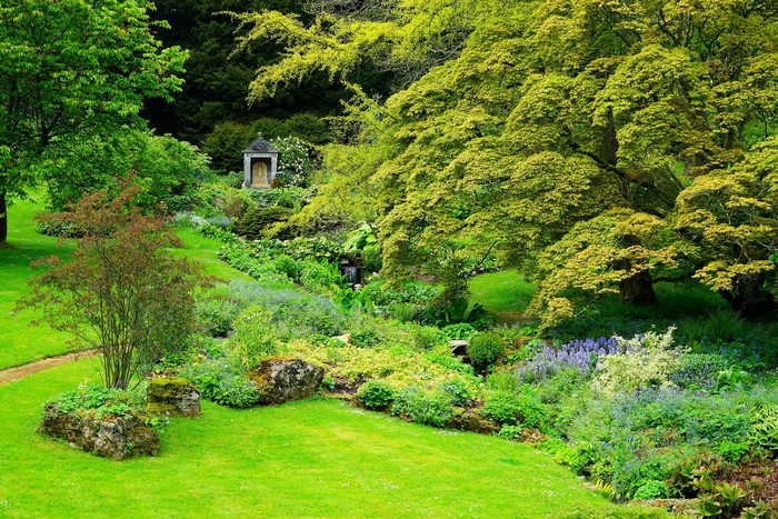 Sezincote Park England Lawn Trees