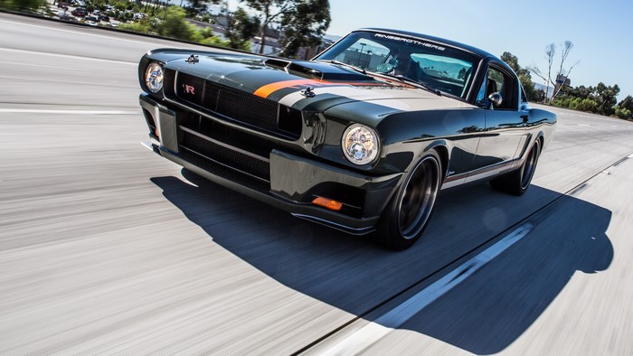 Ringbrothers 1965 Ford Mustang on a Highway
