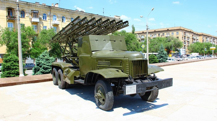 BM-13 Katyusha Missile Launcher in Volgograd Museum