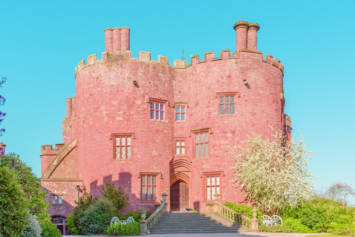 Powis Castle in Wales, United Kingdom