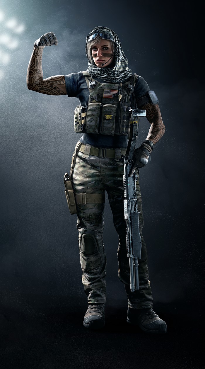 Valkyrie from Tom Clancy's Rainbow Six Siege