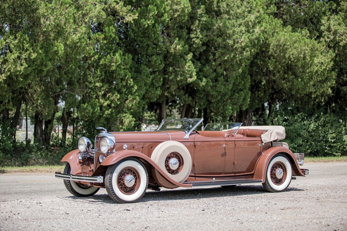 1932 Lincoln Model KB Dual Windshield Phaeton by Brunn