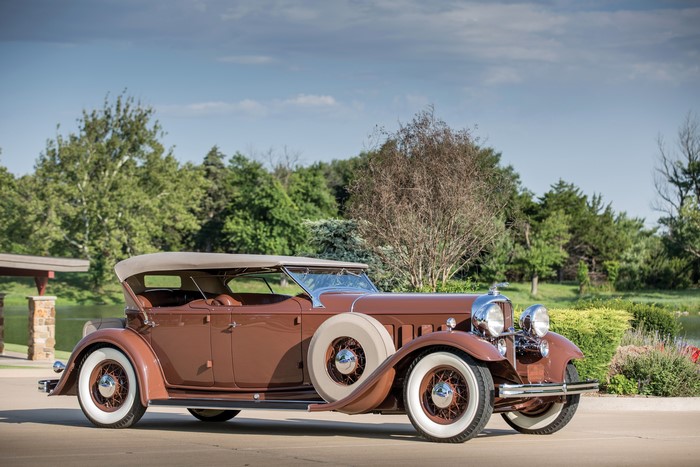 1932 Lincoln KB Dual Windshield Phaeton by Brunn