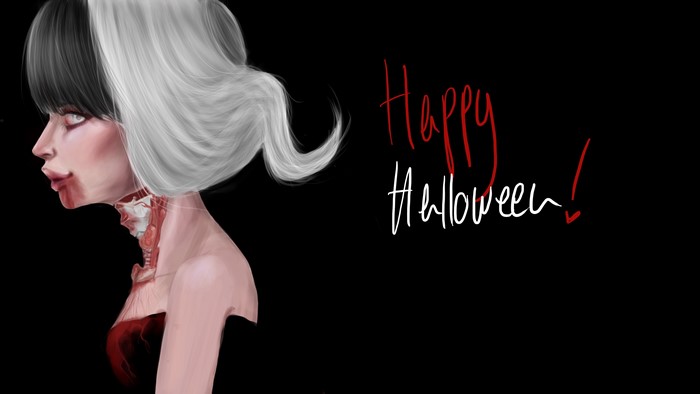 4K Halloween Gothic Fantasy Art