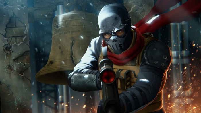 Homefront The Revolution character with sniper rifle