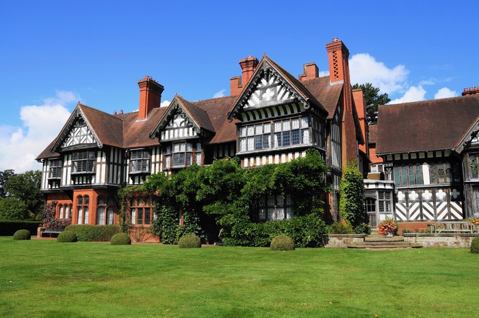 Wightwick Manor Mansion in the United Kingdom