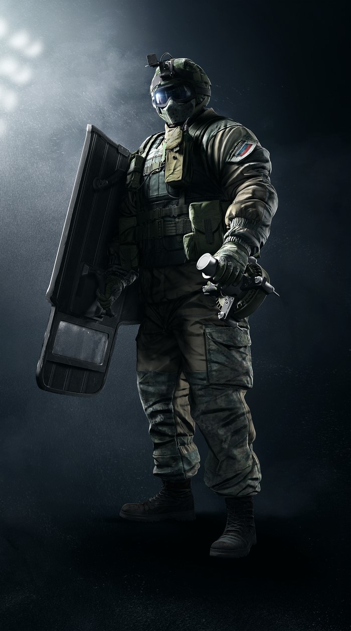 Fuze Spetsnaz GRU Soldier from Rainbow Six Siege 4K
