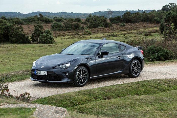 2016 Toyota GT86 Coupe on a Gravel Road