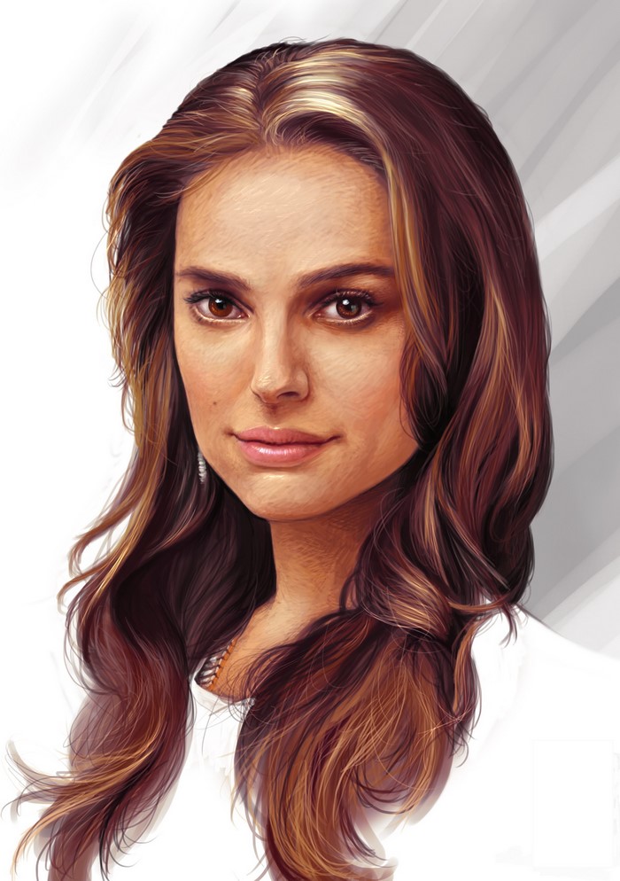 Natalie Portman Painting Art