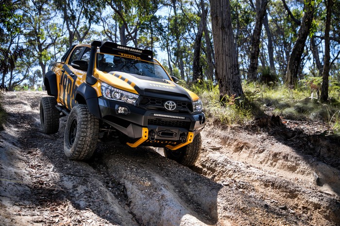 Toyota Hilux Tonka Concept off-roading