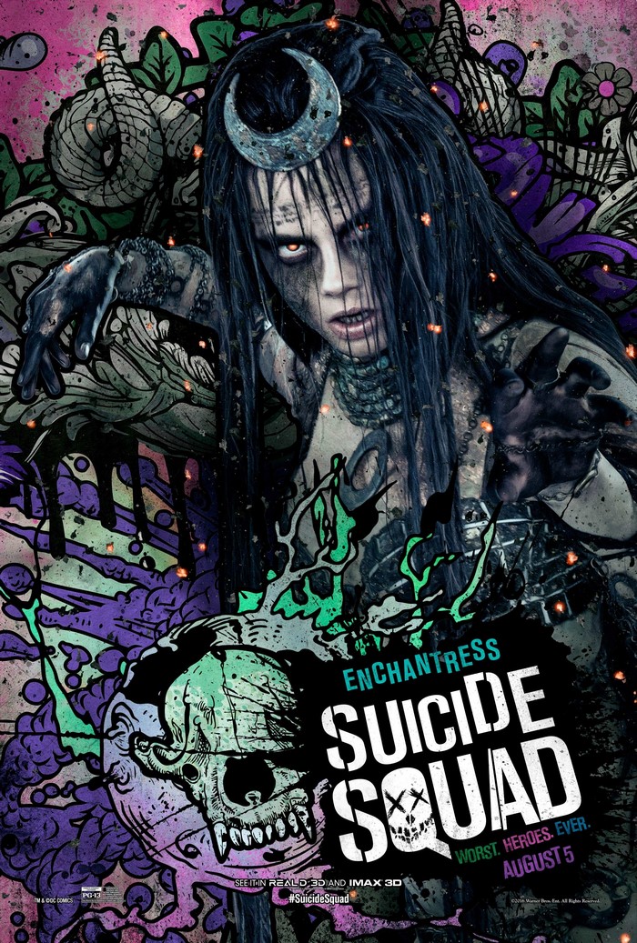 Enchantress from Suicide Squad
