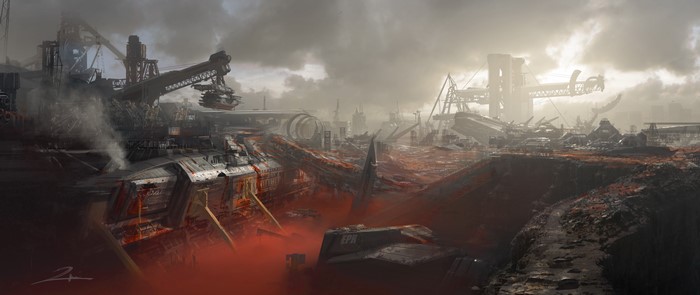 4K Titanfall 2 Factory Ruins