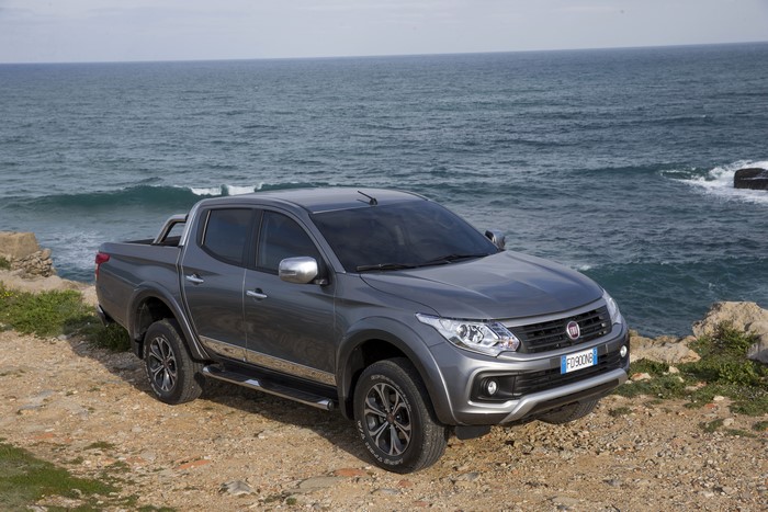 Grey 2016 Fiat Fullback Double Cab Truck