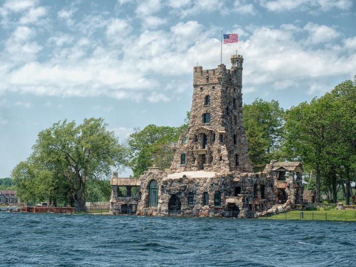 Boldt Castle on the St. Lawrence River, Thousand Islands, USA