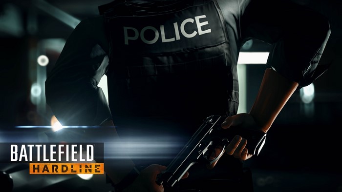 4K Battlefield Hardline Police Officer with Pistol