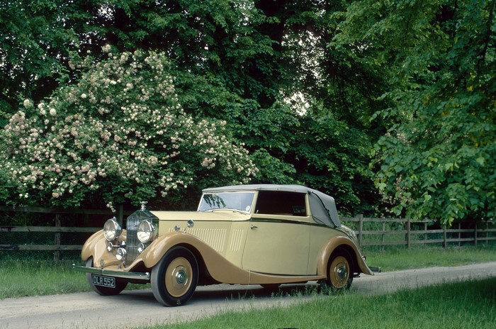 1936 Rolls-Royce 25/30 HP Drophead Coupe by Salmons