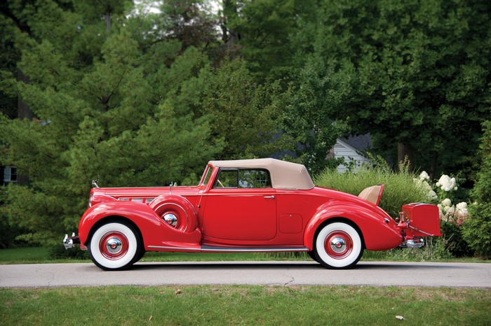 1938 Packard Super Eight Convertible Coupe