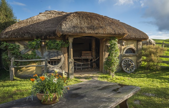 Hobbiton Matamata New Zealand Hobbit House