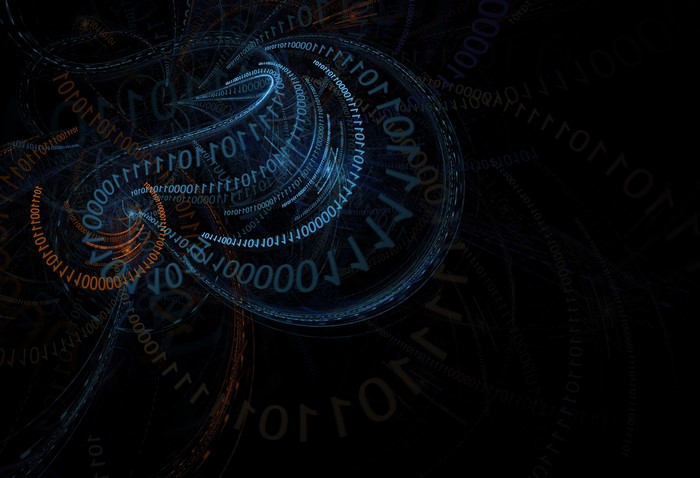 Abstract binary code visualization