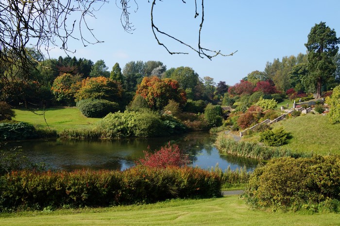 Consall Hall Gardens, United Kingdom, Autumn Landscape
