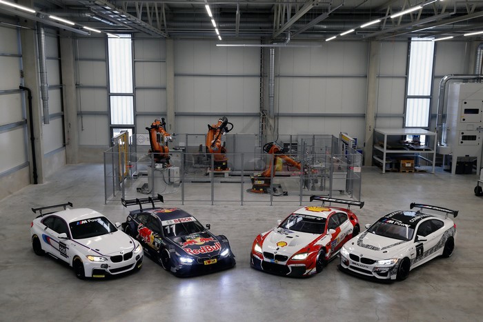 BMW M235i R, Red Bull M4 DTM, M6 GT3, M4 GT4