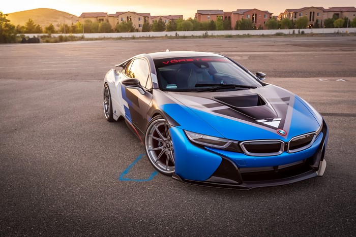 4K 2016 Vorsteiner BMW i8 VR-E